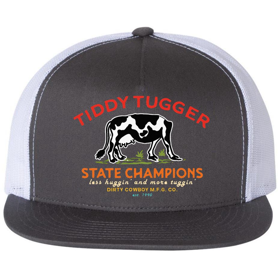 Tugger Tiddy State Champions Flat Bill Trucker Hat